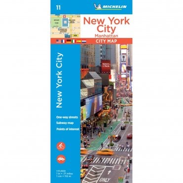 New York: Manhattan - Michelin City Plan 10