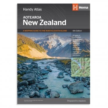 New Zealand Handy Atlas (Spiral Bound)