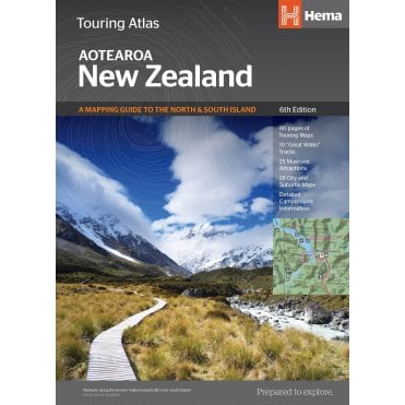 New Zealand Touring Atlas (Spiral Bound)