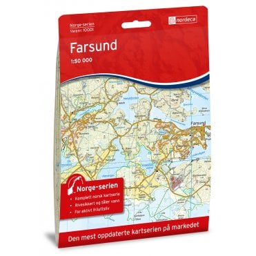 10001: Farsund Norge-serien 1:50 000