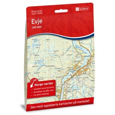 10006: Evje Norge-serien 1:50 000