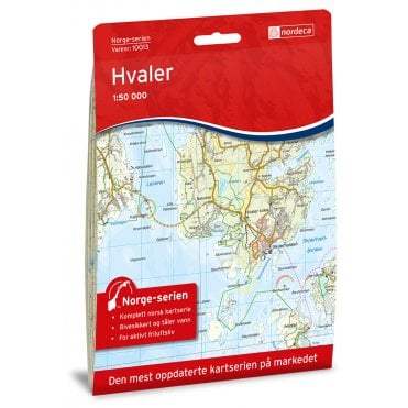10013: Hvaler Norge-serien 1:50 000