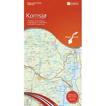 10014: Kornsjo Norge-serien 1:50 000
