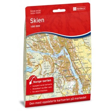10019: Skien Norge-serien 1:50 000