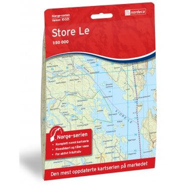10021: Store Le Norge-serien 1:50 000