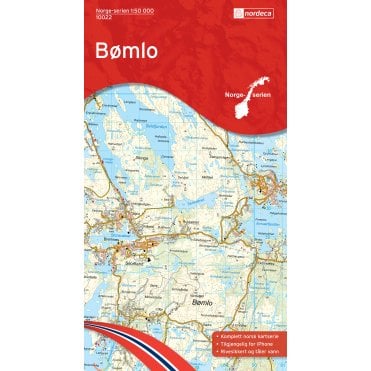 10022: Bomlo Norge-serien 1:50 000