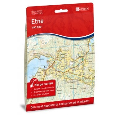 10023: Etne Norge-serien 1:50 000