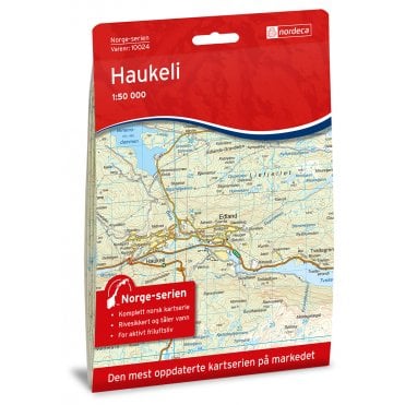 10024: Haukeli Norge-serien 1:50 000