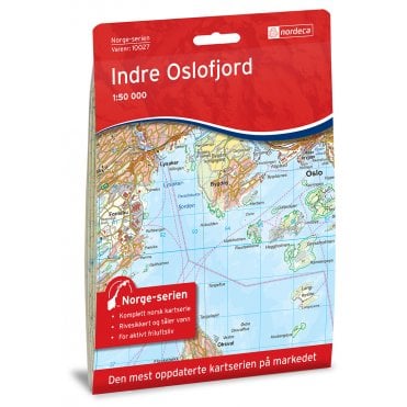 10027: Indre Olsofjord Norge-serien 1:50 000