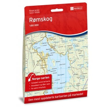 10028: Romskog Norge-serien 1:50 000