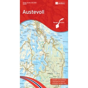 10029: Austelvoll Norge-serien 1:50 000