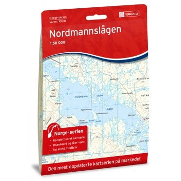 10031: Nordmannslagen Norge-serien 1:50 000