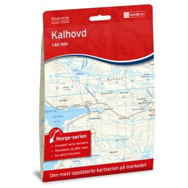 10032: Kalhovd Norge-serien 1:50 000