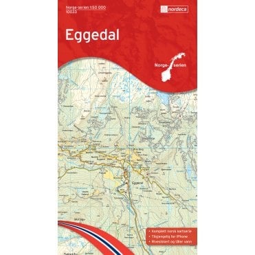 10033: Eggedal Norge-serien 1:50 000