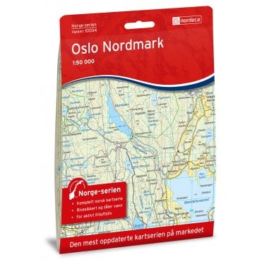 10034: Oslo Nordmark Norge-serien 1:50 000
