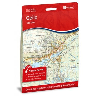 10040: Geilo Norge-serien 1:50 000