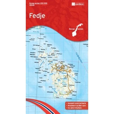 10045: Fedje Norge-serien 1:50 000