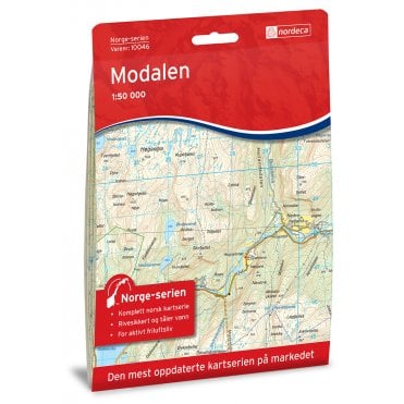 10046: Modalen Norge-serien 1:50 000