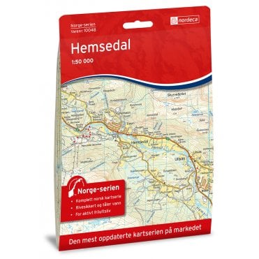 10048: Hemsedal Norge-serien 1:50 000