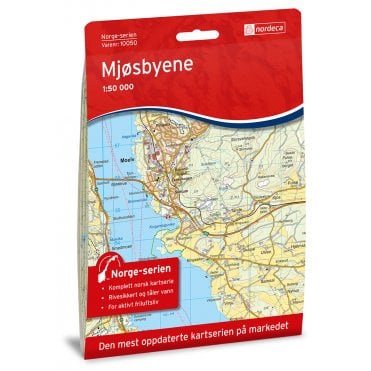 10050: Mjosbyene Norge-serien 1:50 000