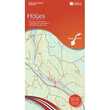 10052: Holjes Norge-serien 1:50 000