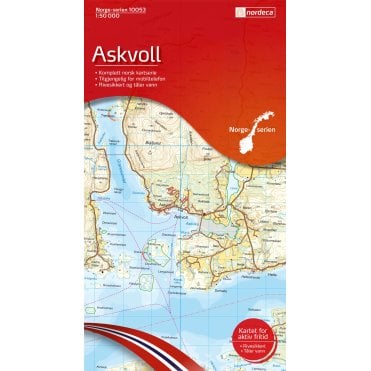 10053: Askvoll Norge-serien 1:50 000