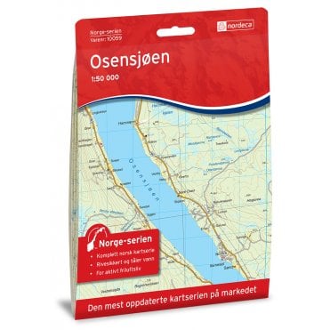 10059: Osensjoen Norge-serien 1:50 000