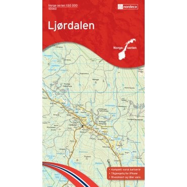 10060: Ljordalen Norge-serien 1:50 000