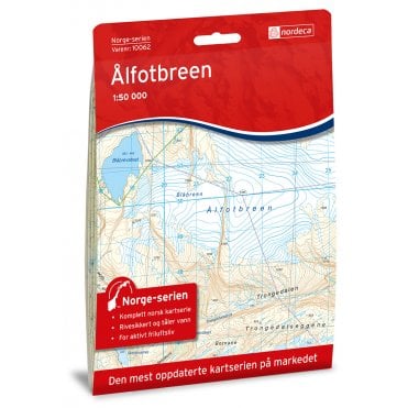 10062: Alfotbreen Norge-serien 1:50 000