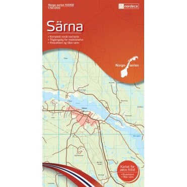 10068: Sarna Norge-serien 1:50 000