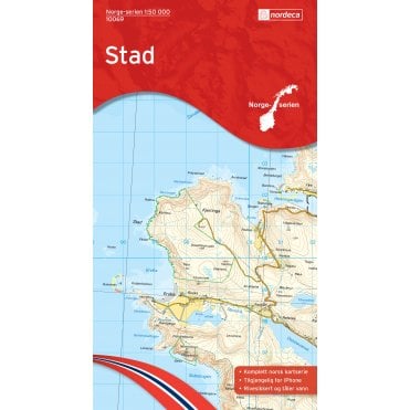 10069: Stad Norge-serien 1:50 000