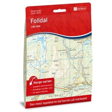 10073: Folldal Norge-serien 1:50 000