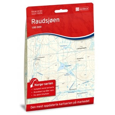 10074: Raudsjoen Norge-serien 1:50 000