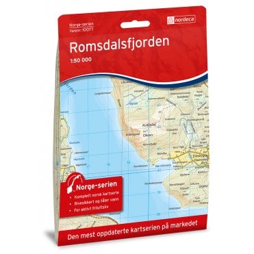 10077: Romsdalsfjorden Norge-serien 1:50 000