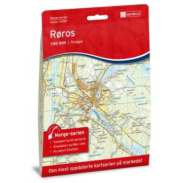10081: Feragen Norge-serien 1:50 000