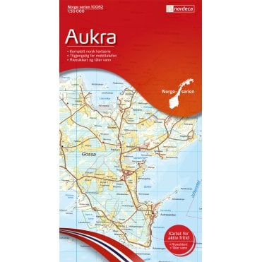 10082: Aukra Norge-serien 1:50 000