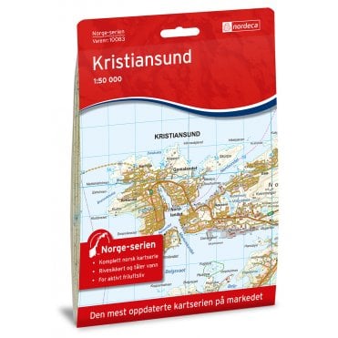10083: Kristiansund Norge-serien 1:50 000