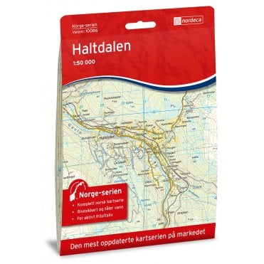 10086: Haltdalen Norge-serien 1:50 000