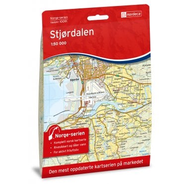 10091: Stjordalen Norge-serien 1:50 000