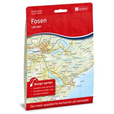 10094: Fosen Norge-serien 1:50 000