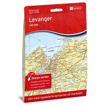 10095: Levanger Norge-serien 1:50 000