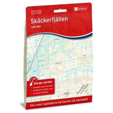 10096: Skackerfallen Norge-serien 1:50 000