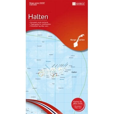 10097: Halten Norge-serien 1:50 000