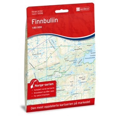 10098: Namdalseid Norge-serien 1:50 000