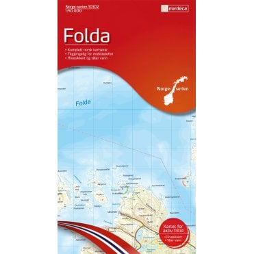 10102: Folda Norge-serien 1:50 000