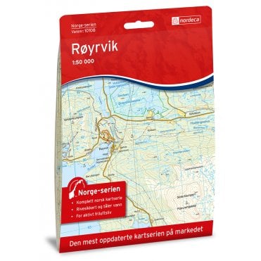 10108: Royrvik Norge-serien 1:50 000