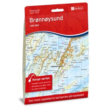 10113:Bronnoysund Norge-serien 1:50 000