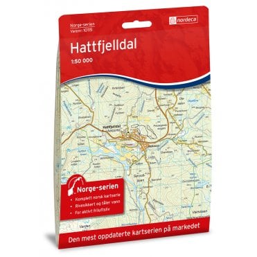 10115: Hattfjelldal Norge-serien 1:50 000