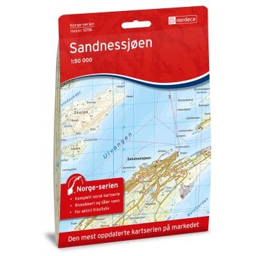 10116: Sandnessjoen Norge-serien 1:50 000