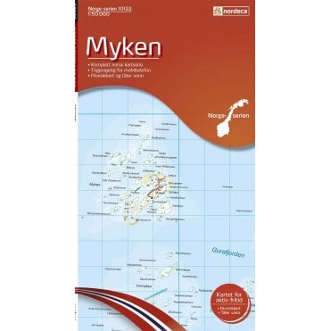 10122: Myken Norge-serien 1:50 000